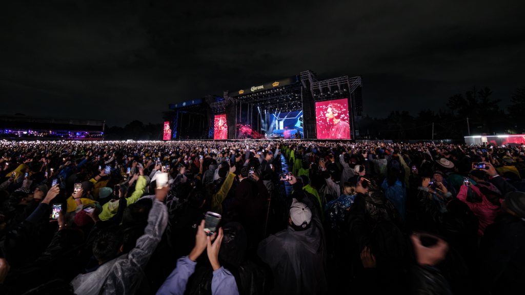 Foto de Simple Plan en el Vans Warped Tour de México, 2026.