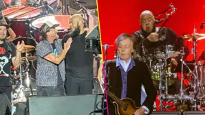Abe Laboriel tocando con Pearl Jam y Paul McCartney