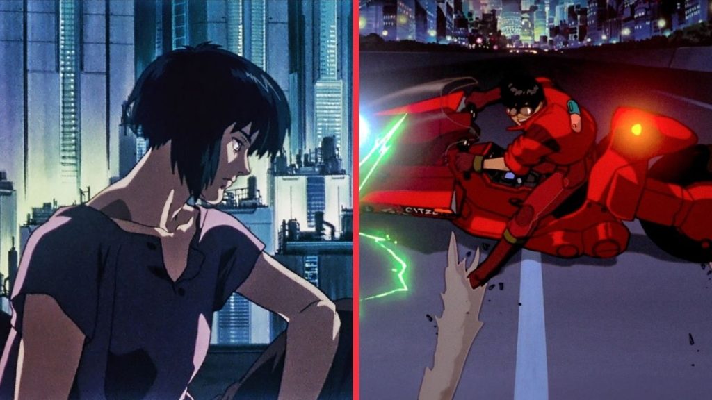 Los clásicos Akira y Ghost in the Shell