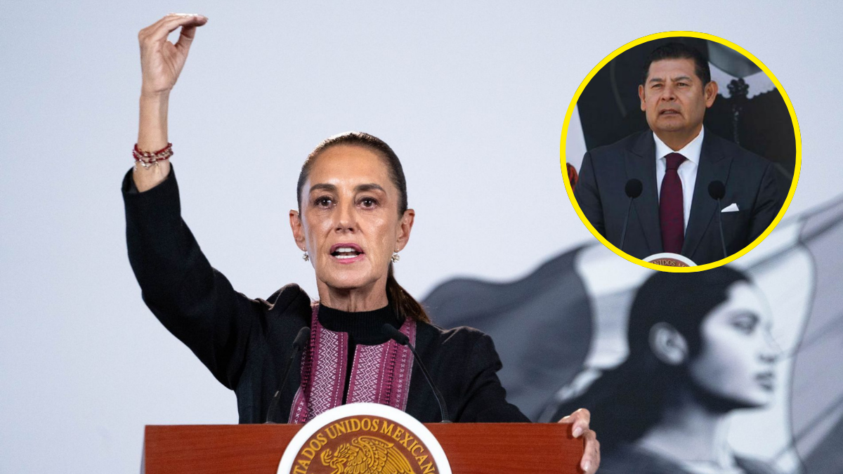 "Él solo se dio cuenta": Sheinbaum responde al comentario machista del gobernador de Puebla