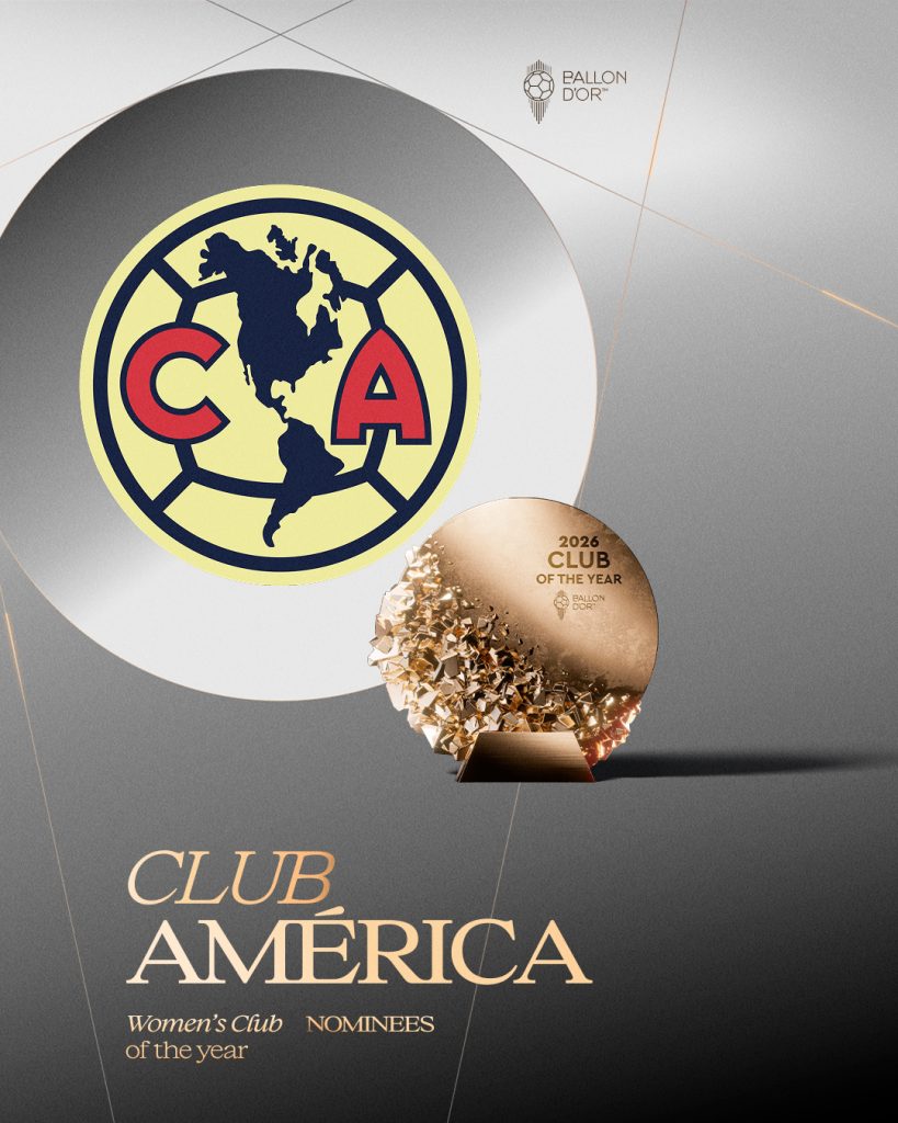 América femenil, nominadas al Balón de Oro 2026