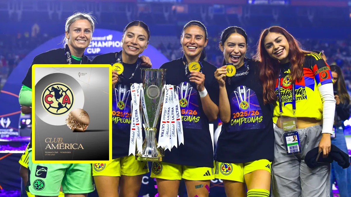 América Femenil podría ser el mejor club del planeta en el Balón de Oro