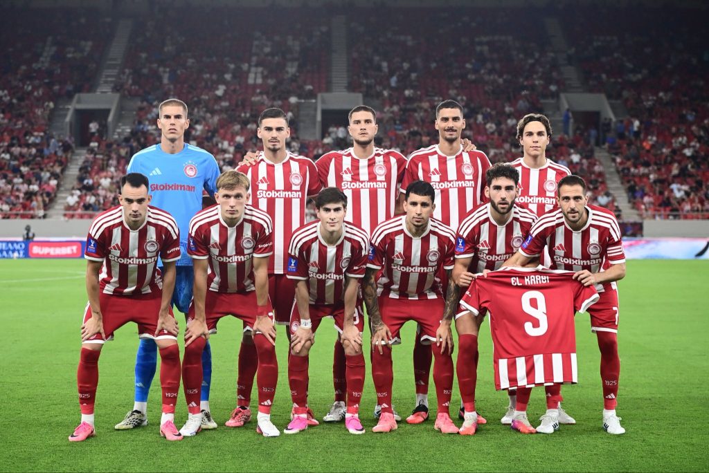 'Hormiga' González, titular Olympiacos