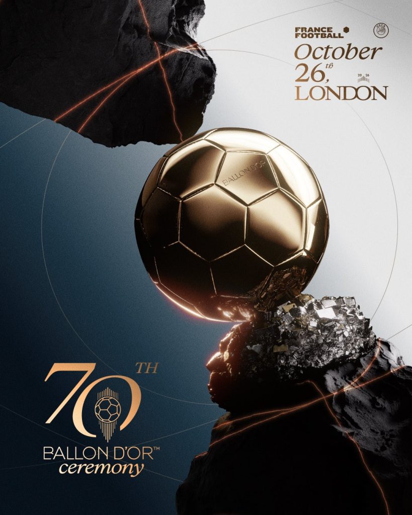 Balón de Oro 2026: Nominados, fecha de entrega y todo lo que necesitas saber
