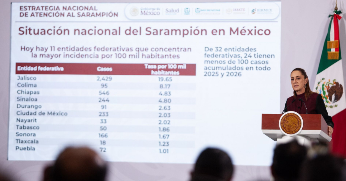 ¿Qué está pasando con el brote de sarampión en el Centro Estatal de Cancerología de Veracruz?