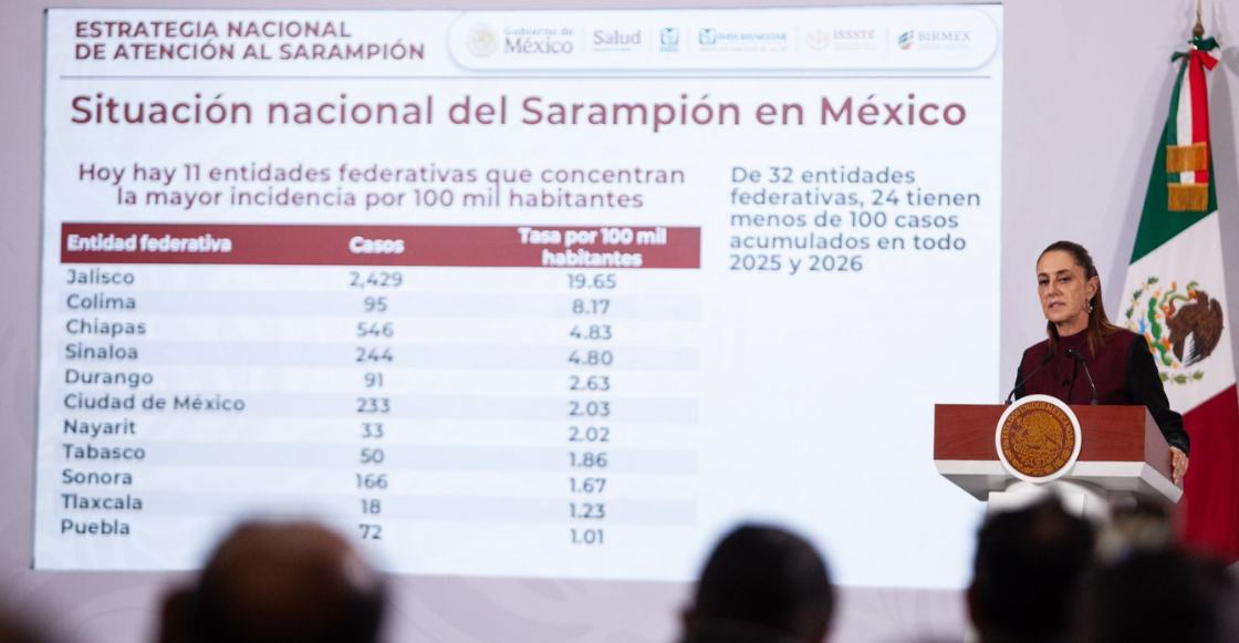 ¿Qué está pasando con el brote de sarampión en el Centro Estatal de Cancerología de Veracruz?