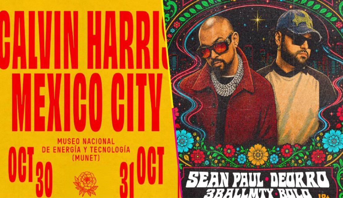 ¡Calvin Harris, Sean Paul y Deorro darán shows durante la F1 en México!