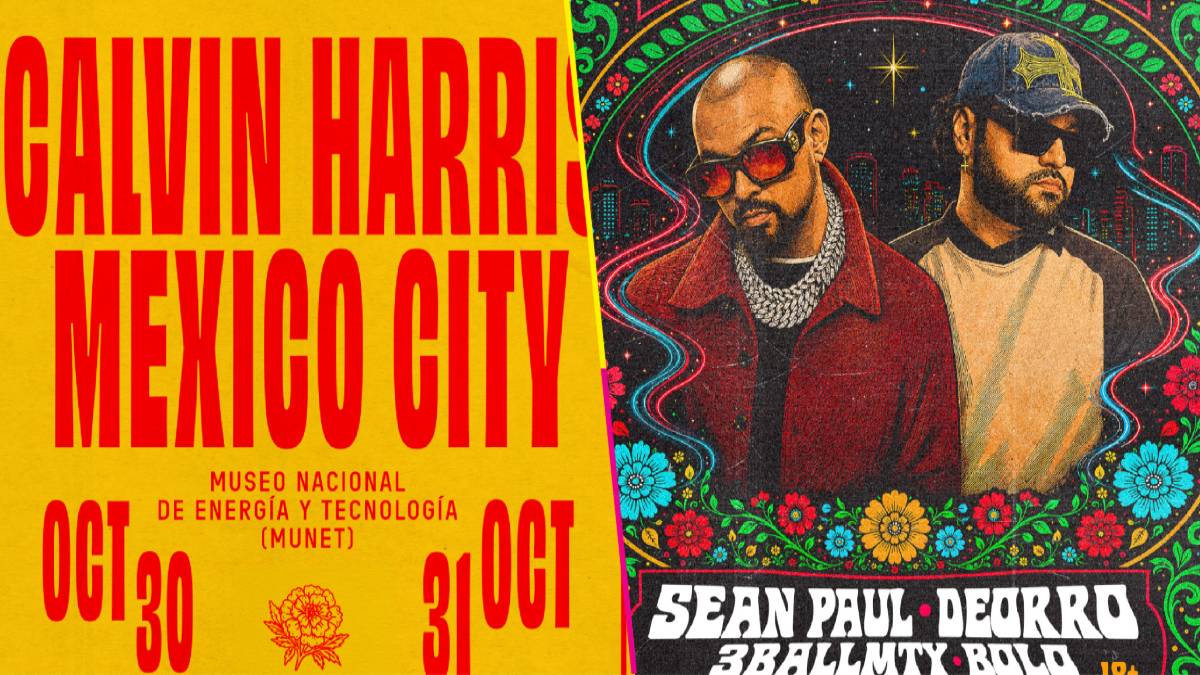 Shows de Calvin Harris, Deorro y Sean Paul en CDMX con F1