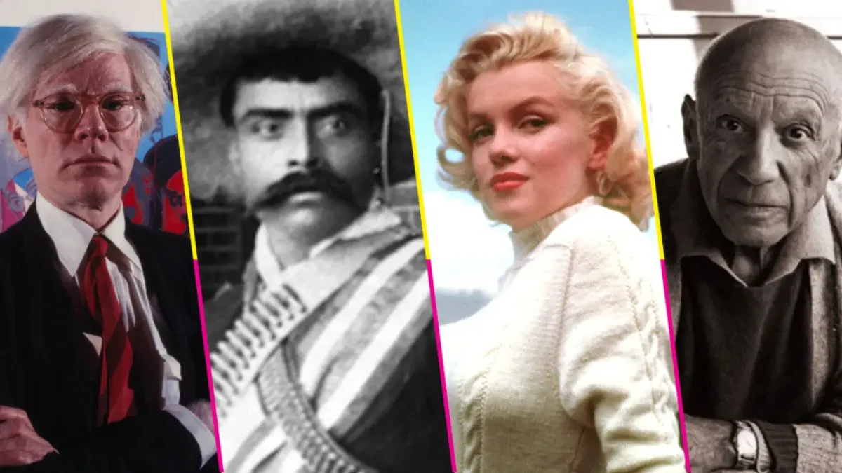 Andy Warhol, Zapata, Marilyn Monroe y Pablo Picasso