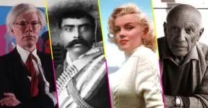 Andy Warhol, Zapata, Marilyn Monroe y Pablo Picasso