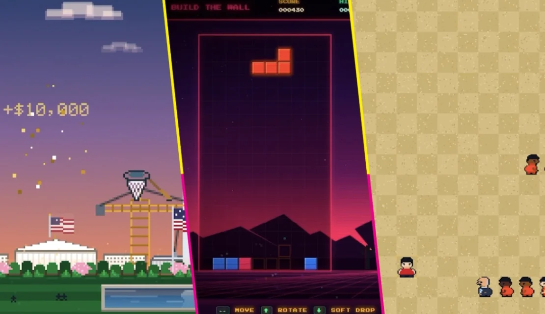 ¡Ya es el colmo! Tetris, Snake y otros videojuegos retro en versión pro-MAGA