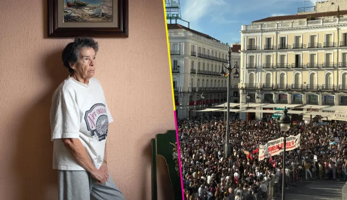 Maricarmen Abascal, la mujer de 87 años que fue desalojada de su casa y ahora mueve a miles en Madrid