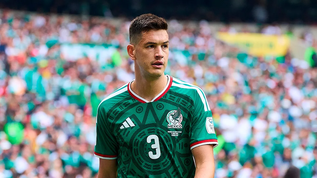 César Montes causa baja de la Selección Mexicana