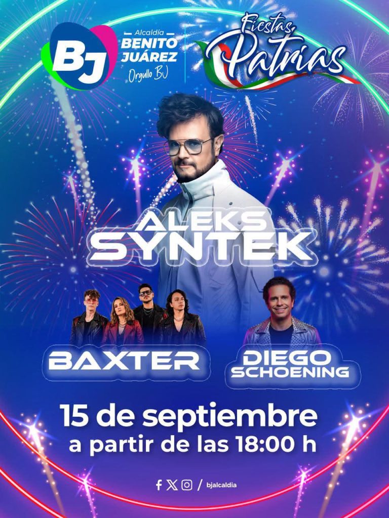 Checa los conciertos GRATIS del 15 de septiembre en las 16 alcaldías de CDMX