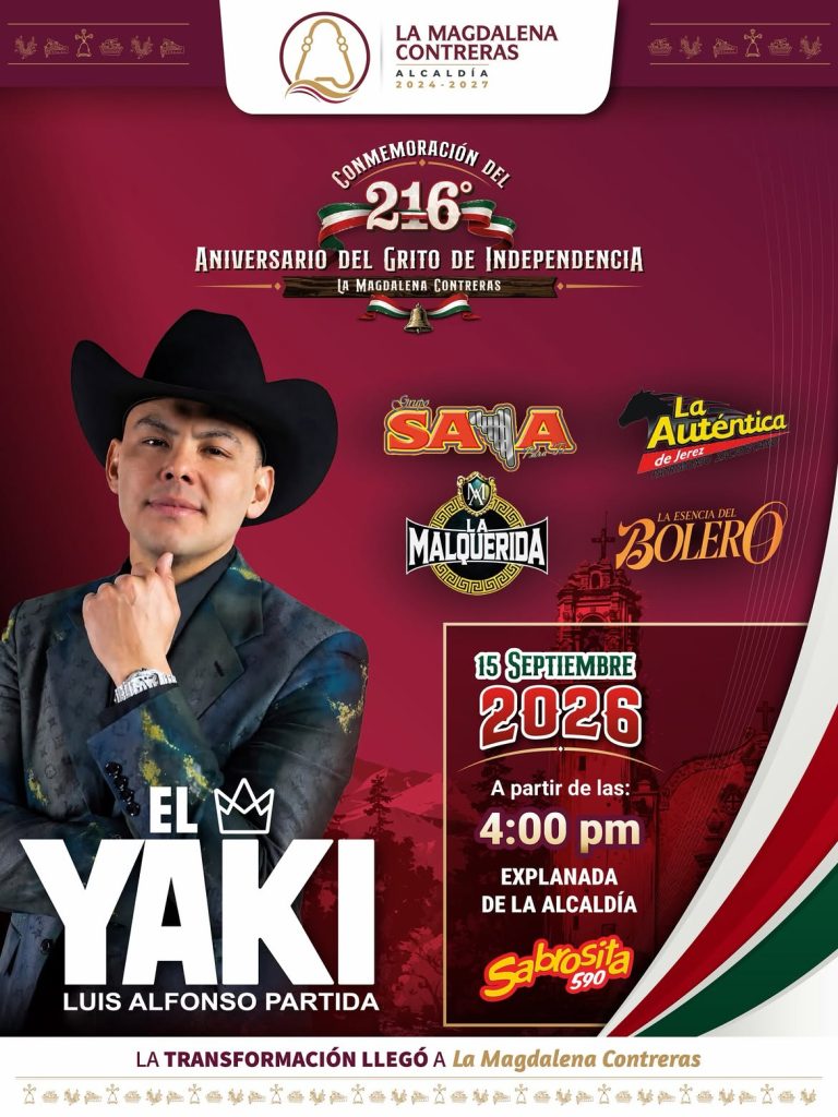 Checa los conciertos GRATIS del 15 de septiembre en las 16 alcaldías de CDMX