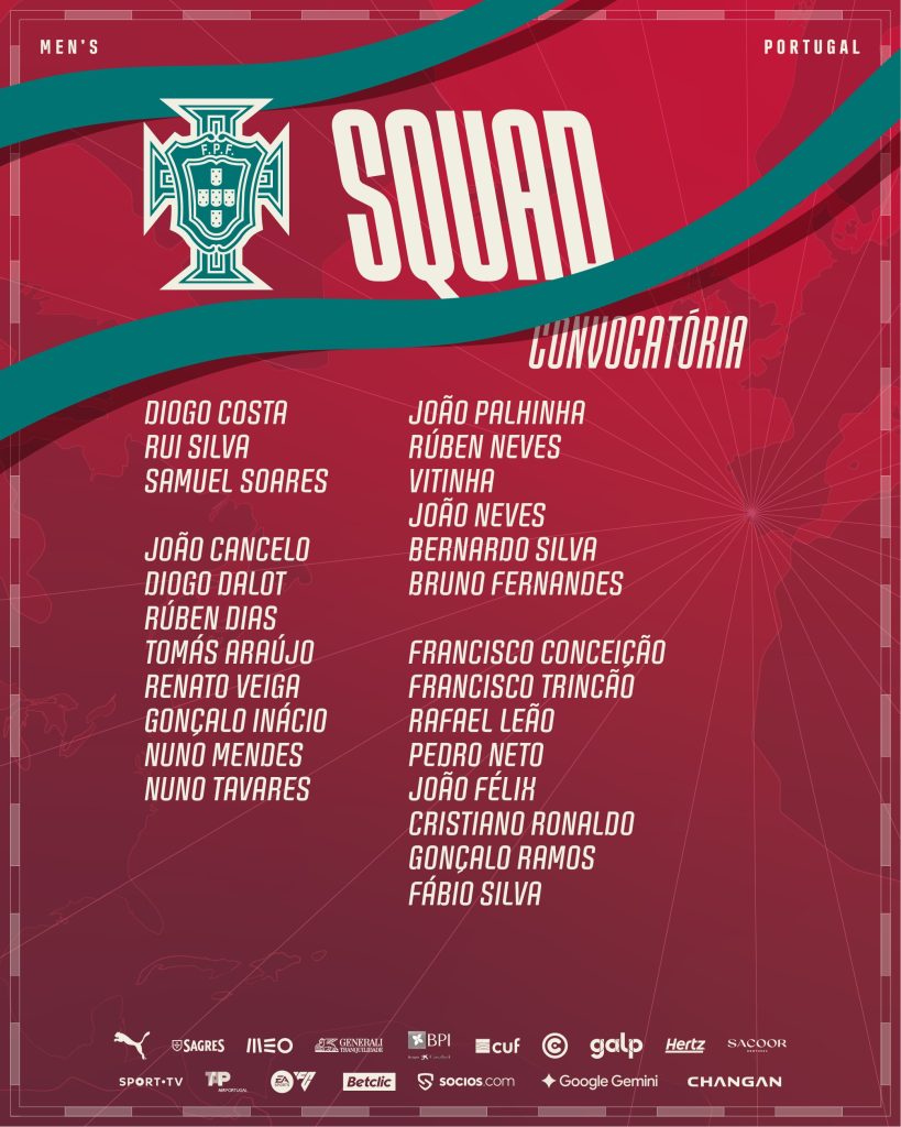 Convocatoria Portugal