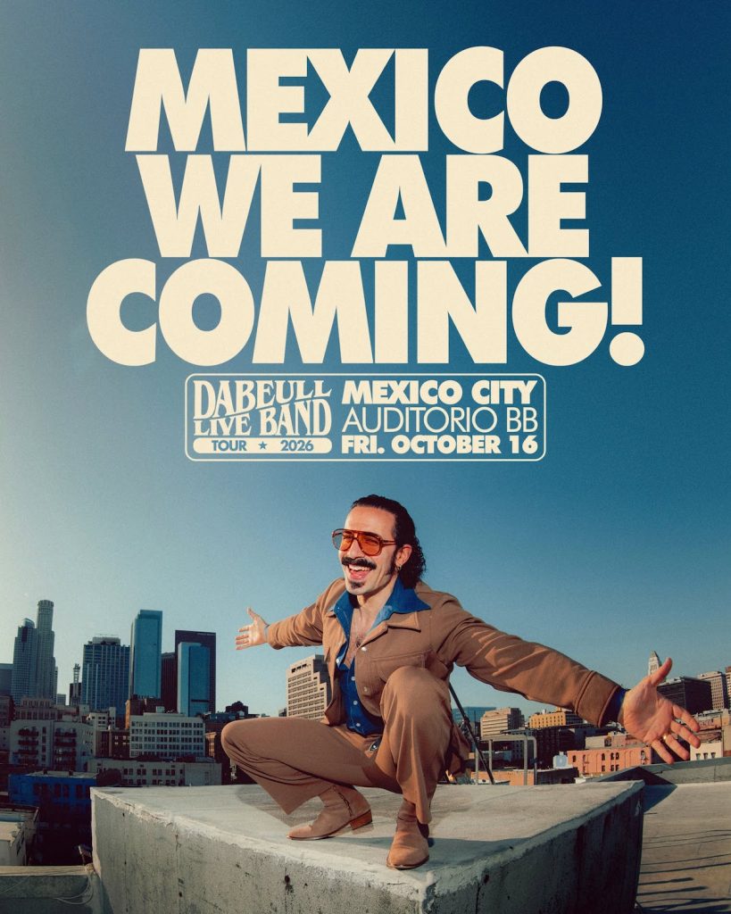 Dabeull en México, flyer promocional