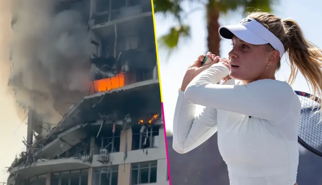 Misil ruso destruye departamento de la tenista ucraniana Dayana Yastremska