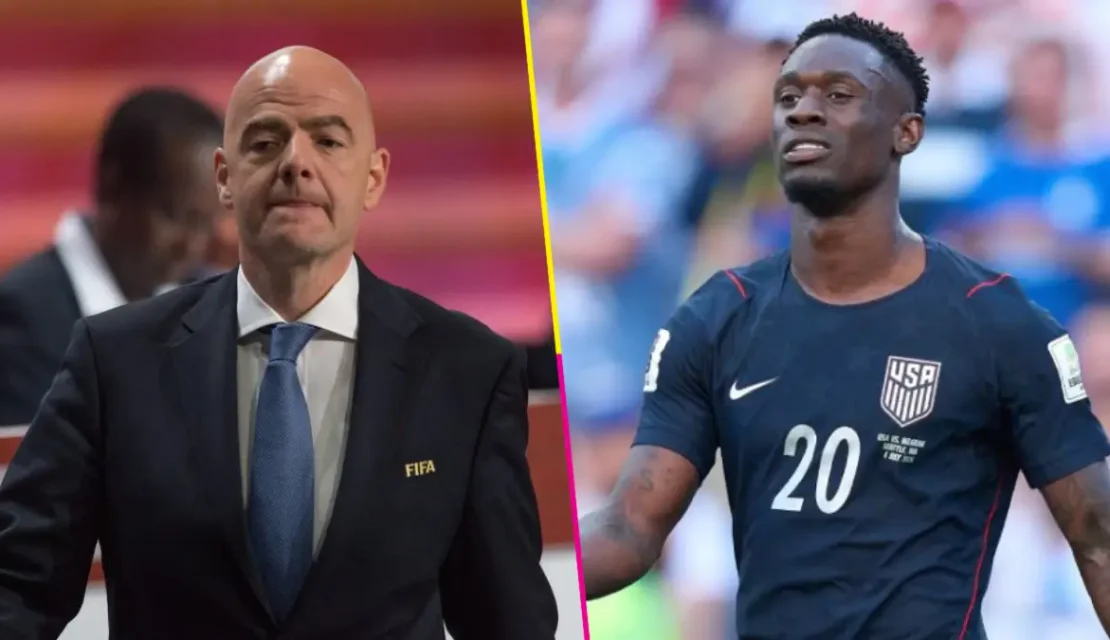 Presidenta de la FA va por Gianni Infantino y Folarian Balogun