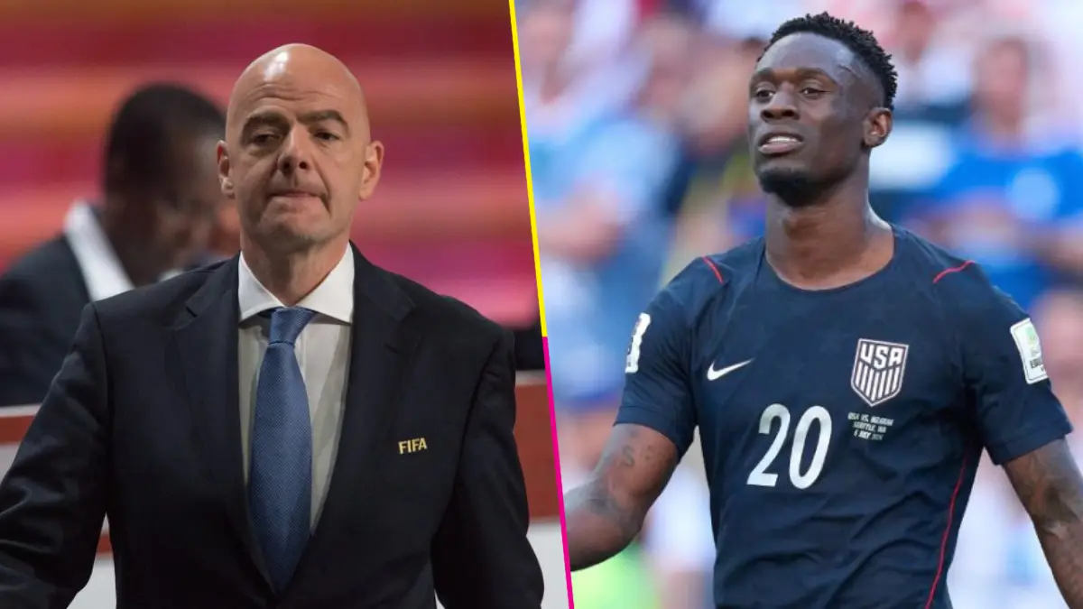 Presidenta de la FA va por Gianni Infantino y Folarian Balogun