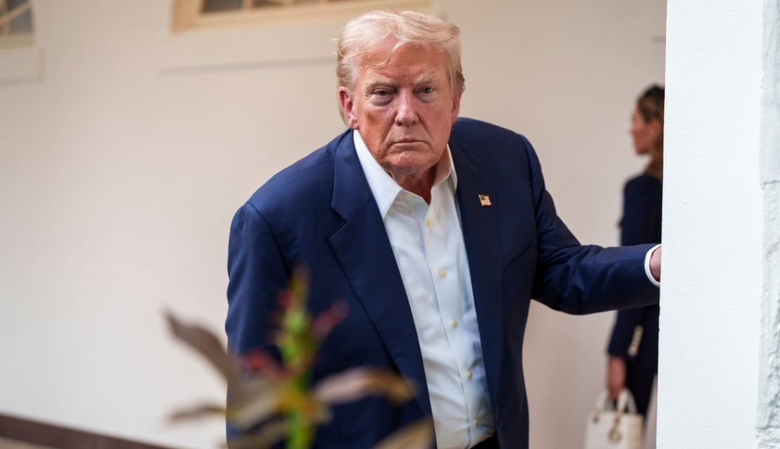 Trump quiere que su arco en Washington también funcione como complejo militar