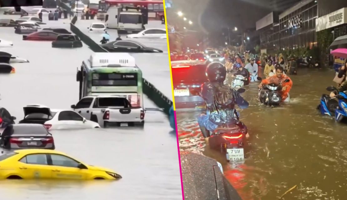 Declaran zona de desastre en Bangkok tras fuertes inundaciones