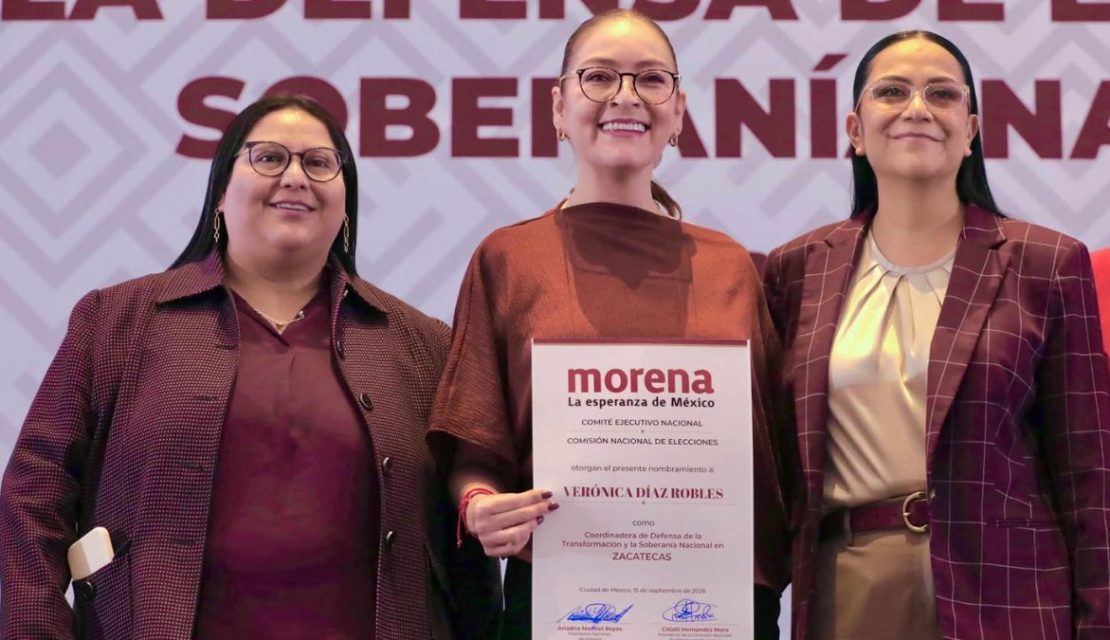 Verónica Díaz, excuñada de David Monreal, queda al frente de Morena en Zacatecas