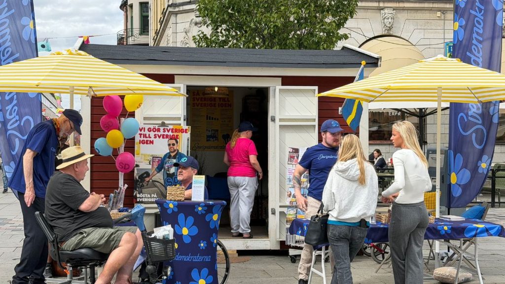 El Partido Socialdemócrata (de izquierda) perfila victoria en las elecciones de Suecia