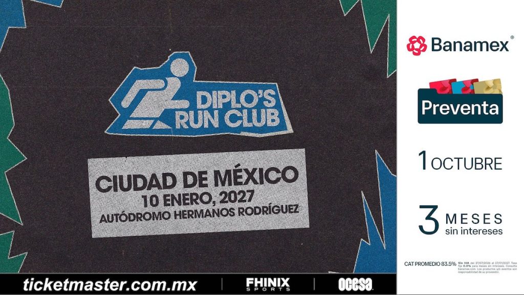 Imagen promocional del Diplo's Run Club México