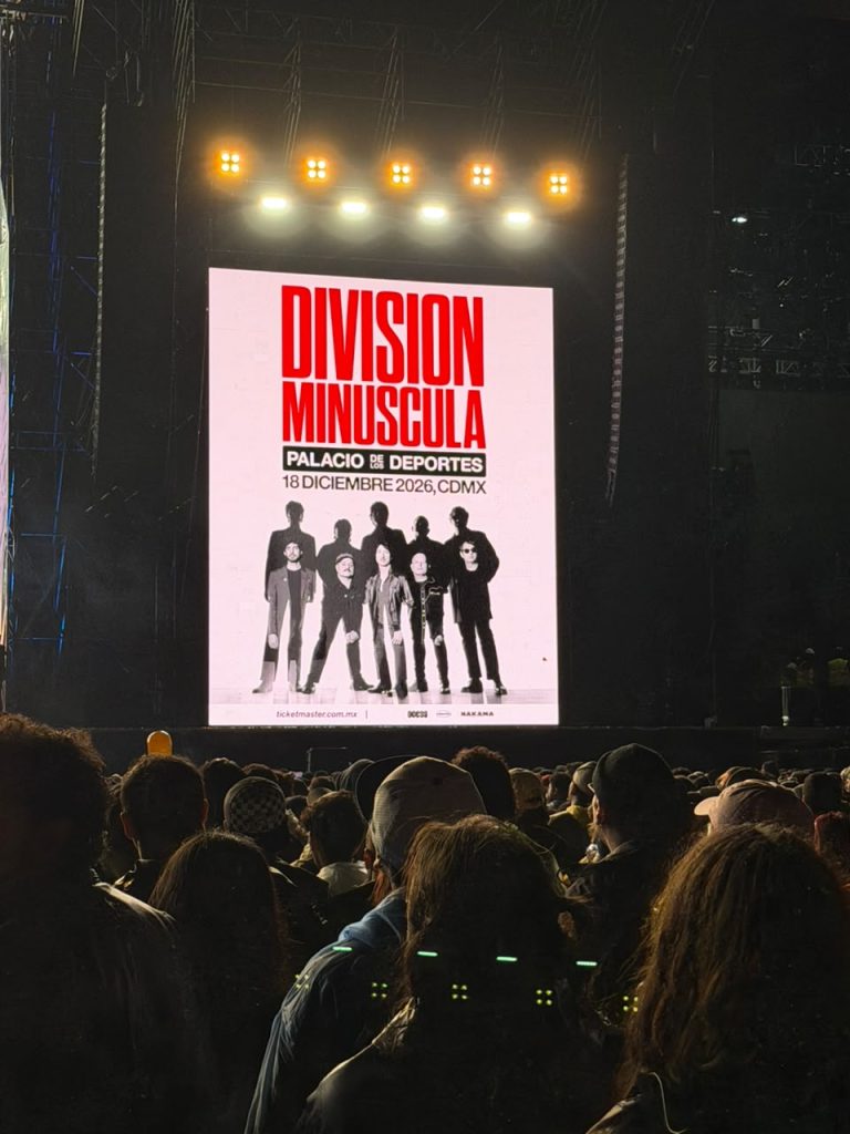 División Minúscula anuncia concierto en el Palacio de los Deportes
