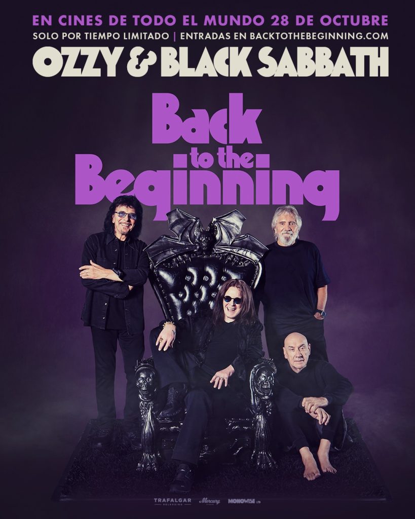 Imagen promocional del documentalOzzy Osbourne & Black Sabbath: Back to the Beginning