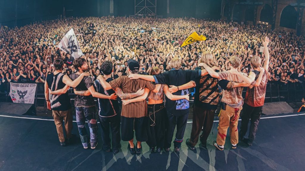 Foto tomada durante show de El Plan de la Mariposa