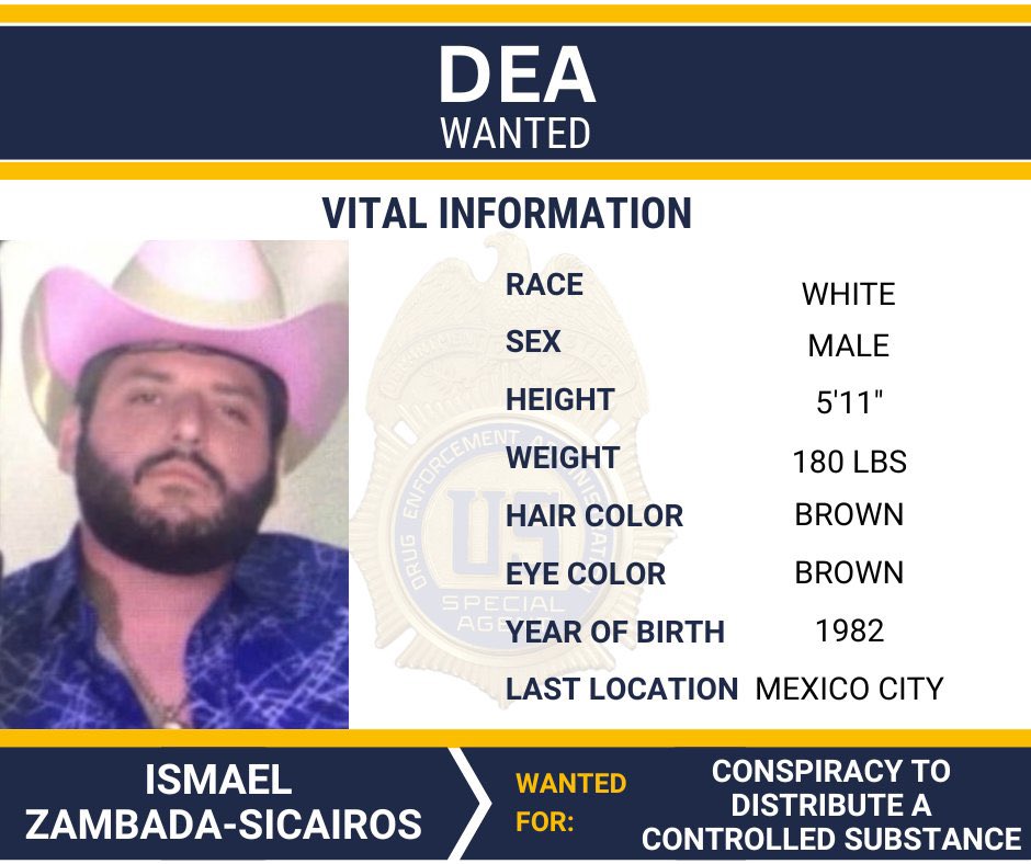 ¿Quién es "El Mayito Flaco", líder de "Los Mayos", y por qué la DEA difundió su ficha de búsqueda?