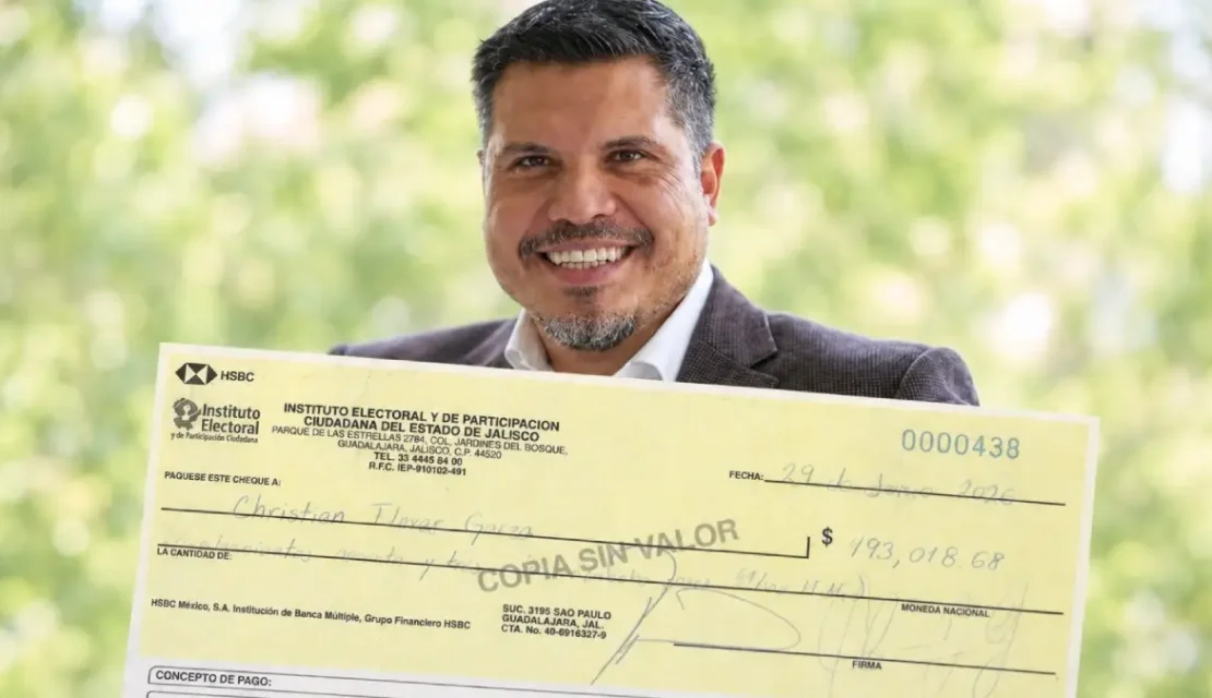 Casi 700 mil pesos de finiquito: así fue la indemnización otorgada al exsecretario del IEPC Jalisco