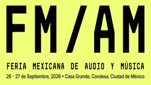 Imagen promocional de la Feria Mexicana de Audio y Música