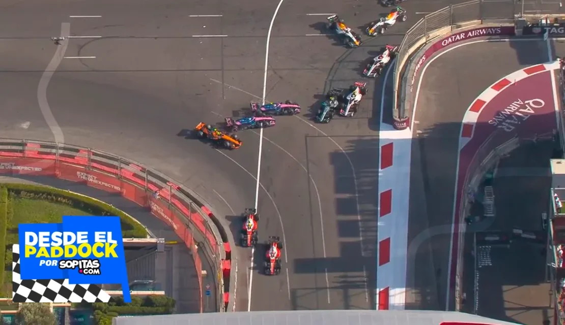 Franco Colapinto provoca caos y la furia de Gasly y Norris, y Russell gana el GP de Azerbaiyán