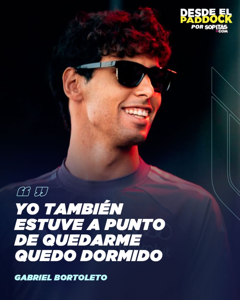 Gabriel Bortoleto sobre el Madring