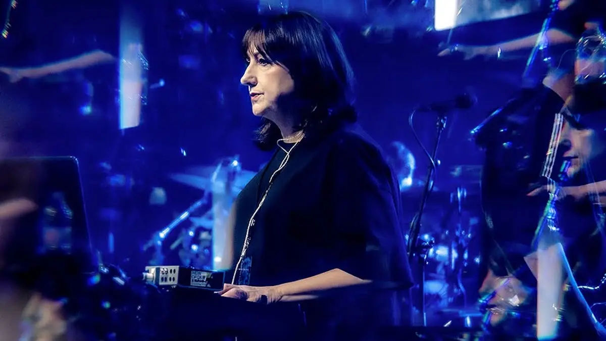 Foto de Gillian Gilbert, tecladista de New Order
