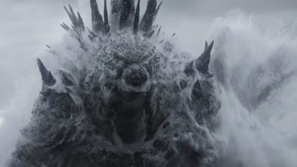 Así se ve Godzilla tras sobrevivir a los ataques de hace un par de años en Godzilla Minus One
