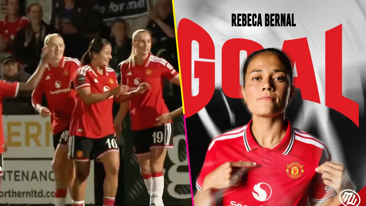 Rebeca Bernal aporta con otro gol al triunfo del Manchester United