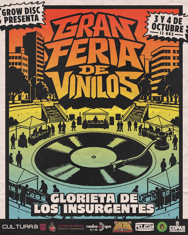 Flyer de La Gran Feria de Vinilos 2026