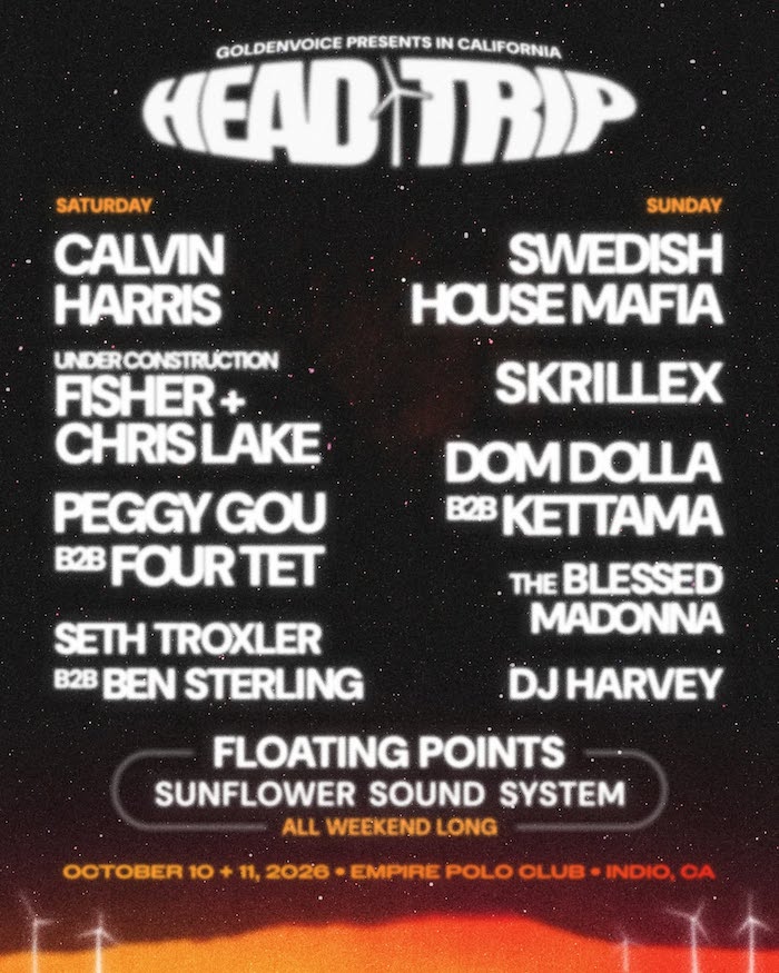 Lineup completo del Head Trip Festival