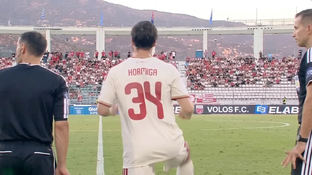 'Hormiga' González se va en blanco en el empate entre el Olympicos vs Volos