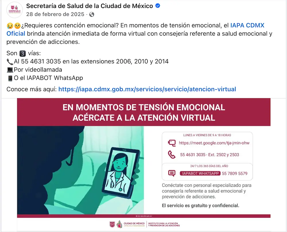 Prevención del suicidio: Algunos teléfonos de ayuda en caso de necesitarlo