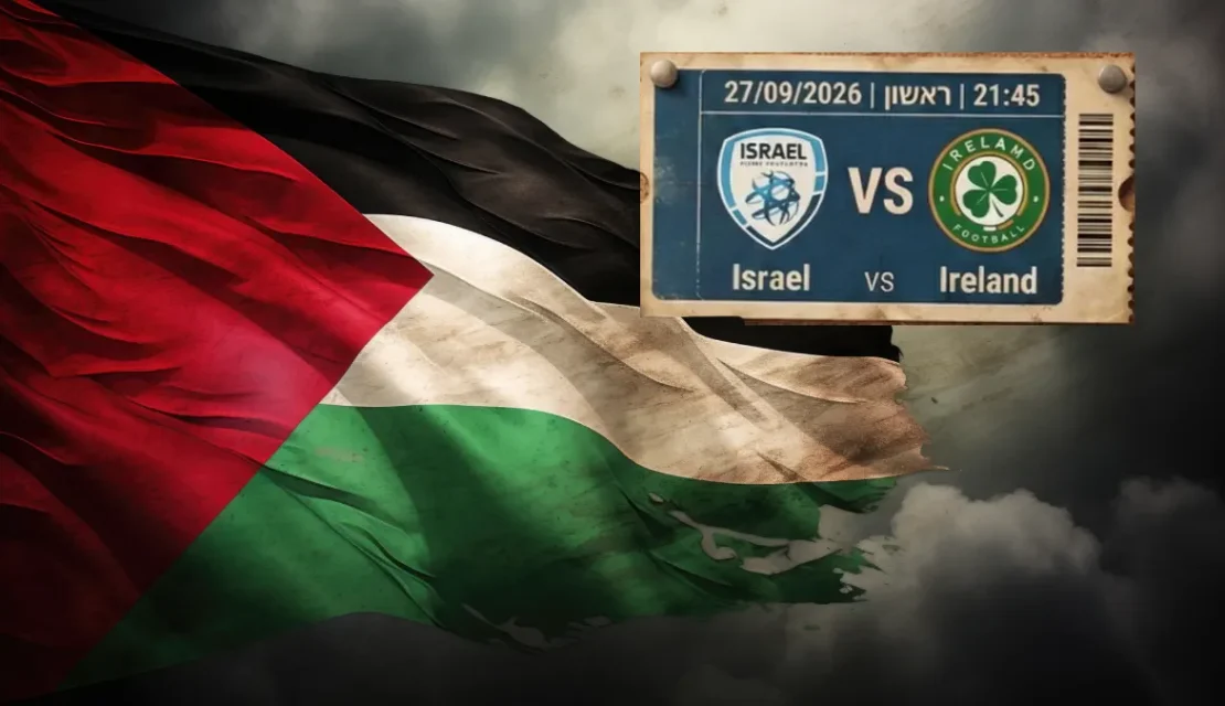 Israel vs Irlanda: El futbol no es ajeno al genocidio en Palestina