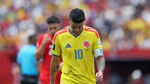James Rodríguez se retira de la Selección Colombia