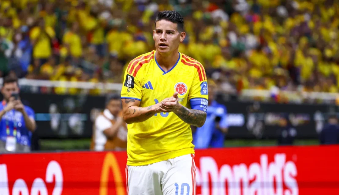 “Gracias por acompañarme”: James Rodríguez se retira de la Selección Colombia