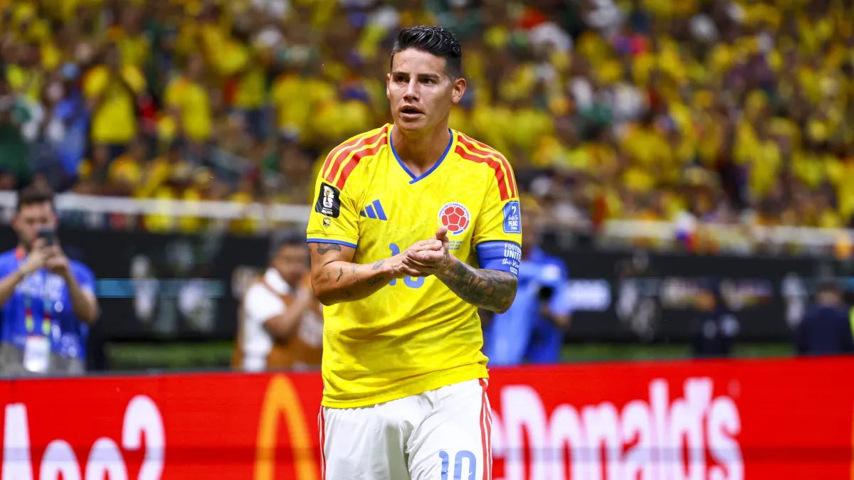 James Rodríguez se retira de la Selección Colombia