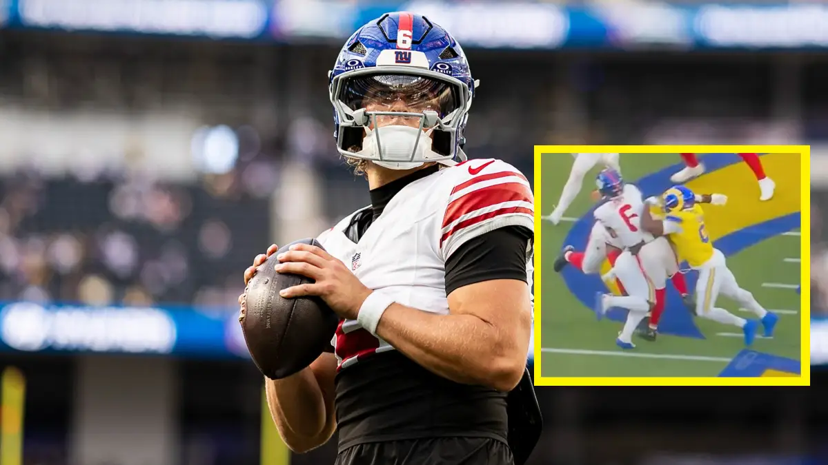 Alarma en los Giants: Jaxson Dart podría perderse el resto de la temporada de la NFL
