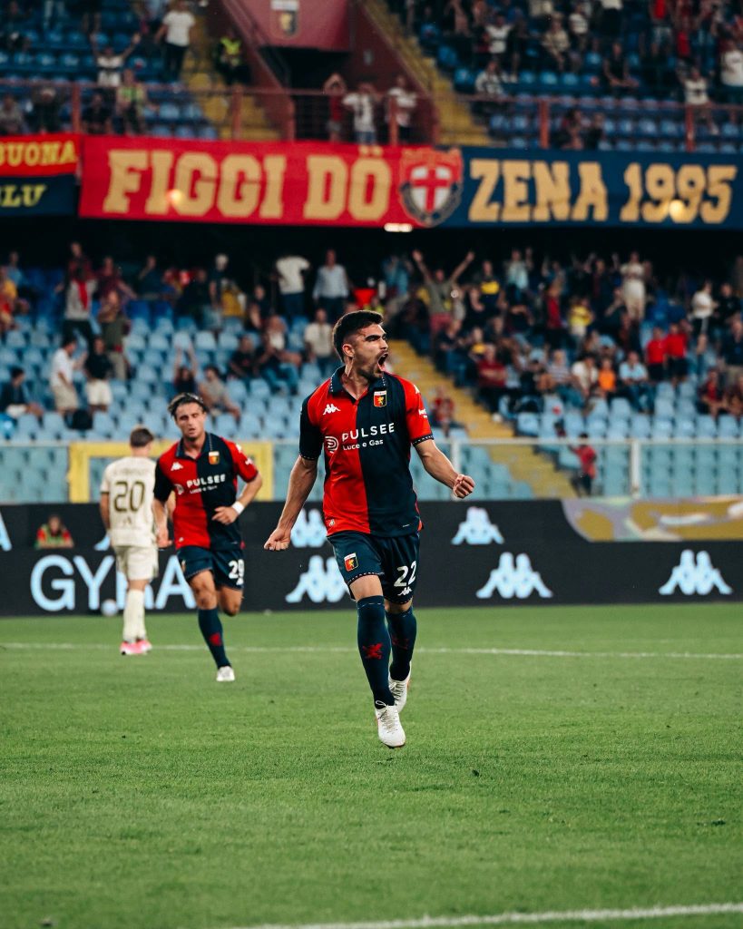 El festejo de Johan Vásquez